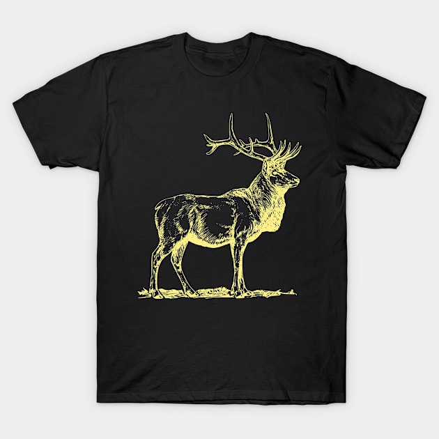 Rough looking deer T-Shirt by MineLabel